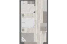 Aparthotel in Kaprun - Double room with sofa bed