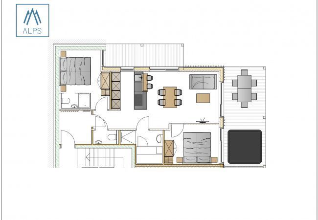 Apartment in Haus im Ennstal - Superior Apartment gallery with 2 bedrooms and sauna & whirlpool Apartment in Haus im Ennstal - Superior Apartment gallery with 2 bedrooms and sauna & whirlpool