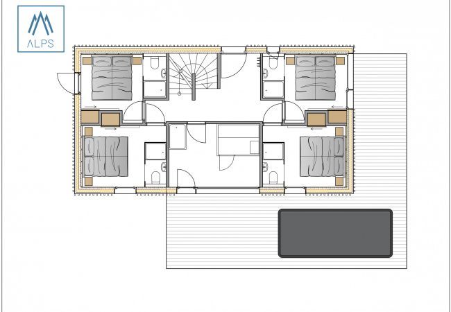 Chalet in Haus im Ennstal - Premium Chalet with 5 bedrooms and sauna & pool Chalet in Haus im Ennstal - Premium Chalet with 5 bedrooms and sauna & pool