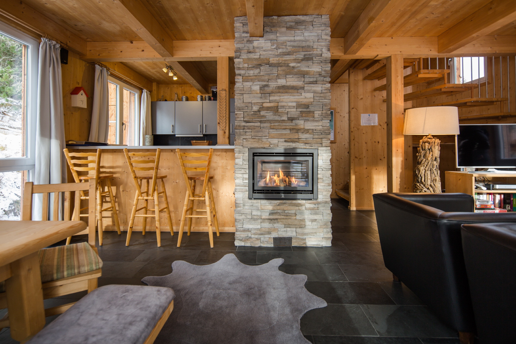  in Turrach - Chalet #7 with IR-sauna & outdoor whirlpool