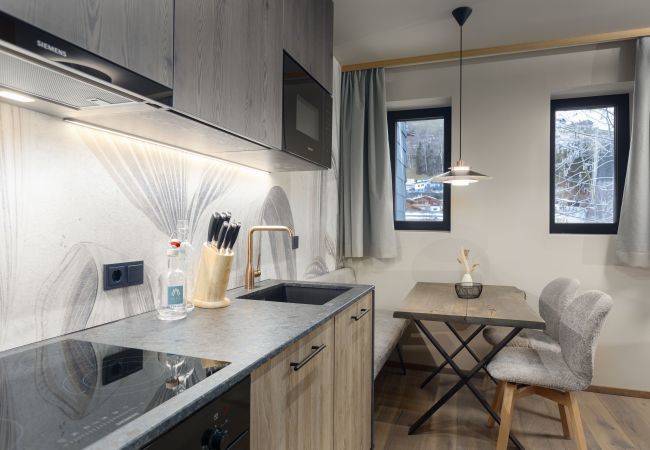 Apartment in Kaprun - Family apartment with 1 bedroom for 6 people and sauna 