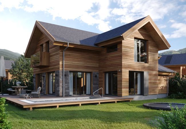 Chalet in Murau - Premium chalet with 6 bedrooms, sauna & pool