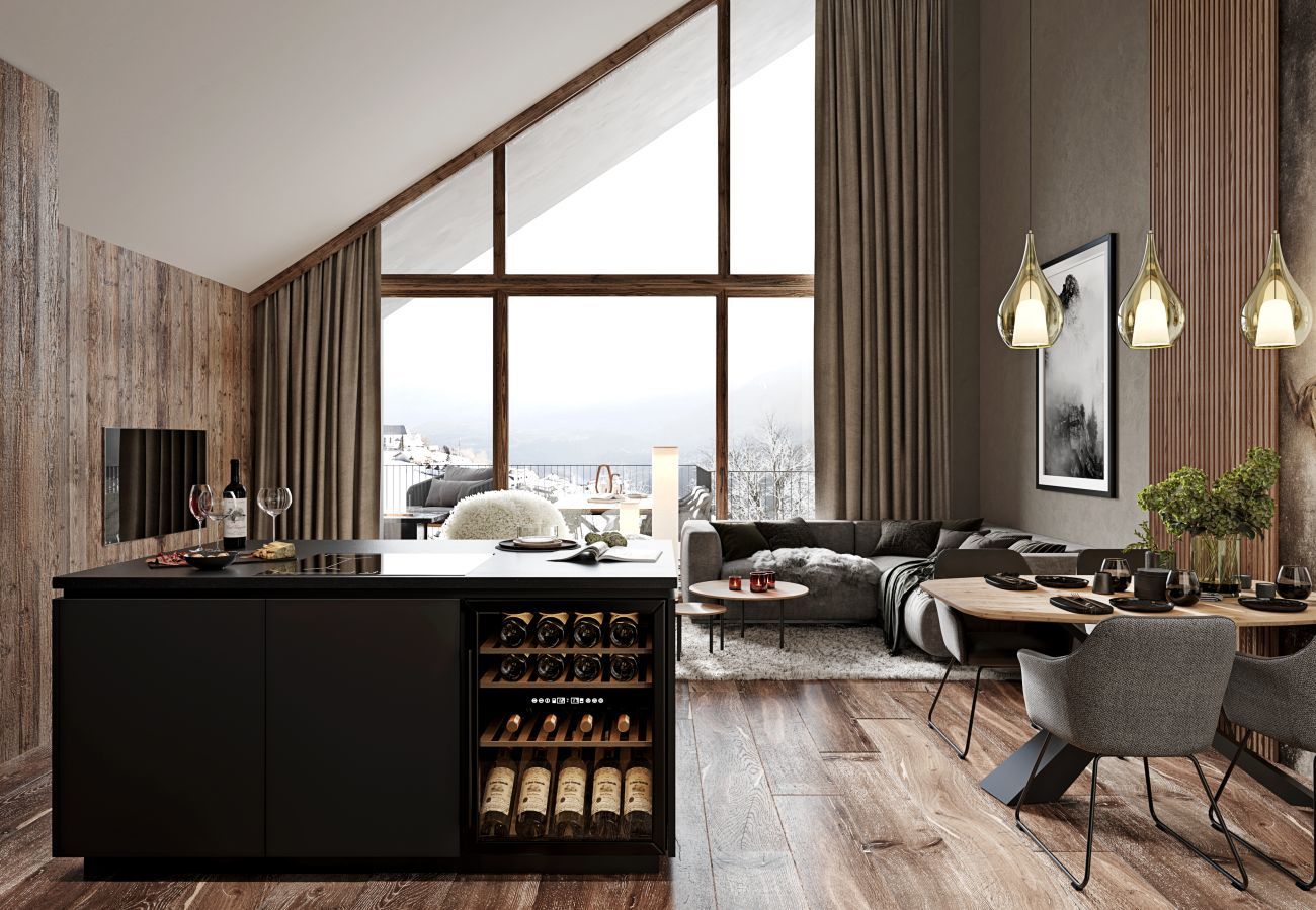 Apartment in Ladis - Two-Bedroom Apartment for 5 People