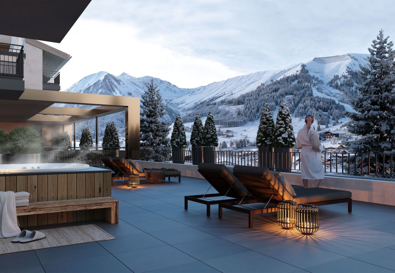 Apartment in Berwang - Penthouse with 5 bedrooms, for up to 12 people, with a sauna and hot tub