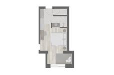 Aparthotel in Kaprun - Tweepersoonskamer