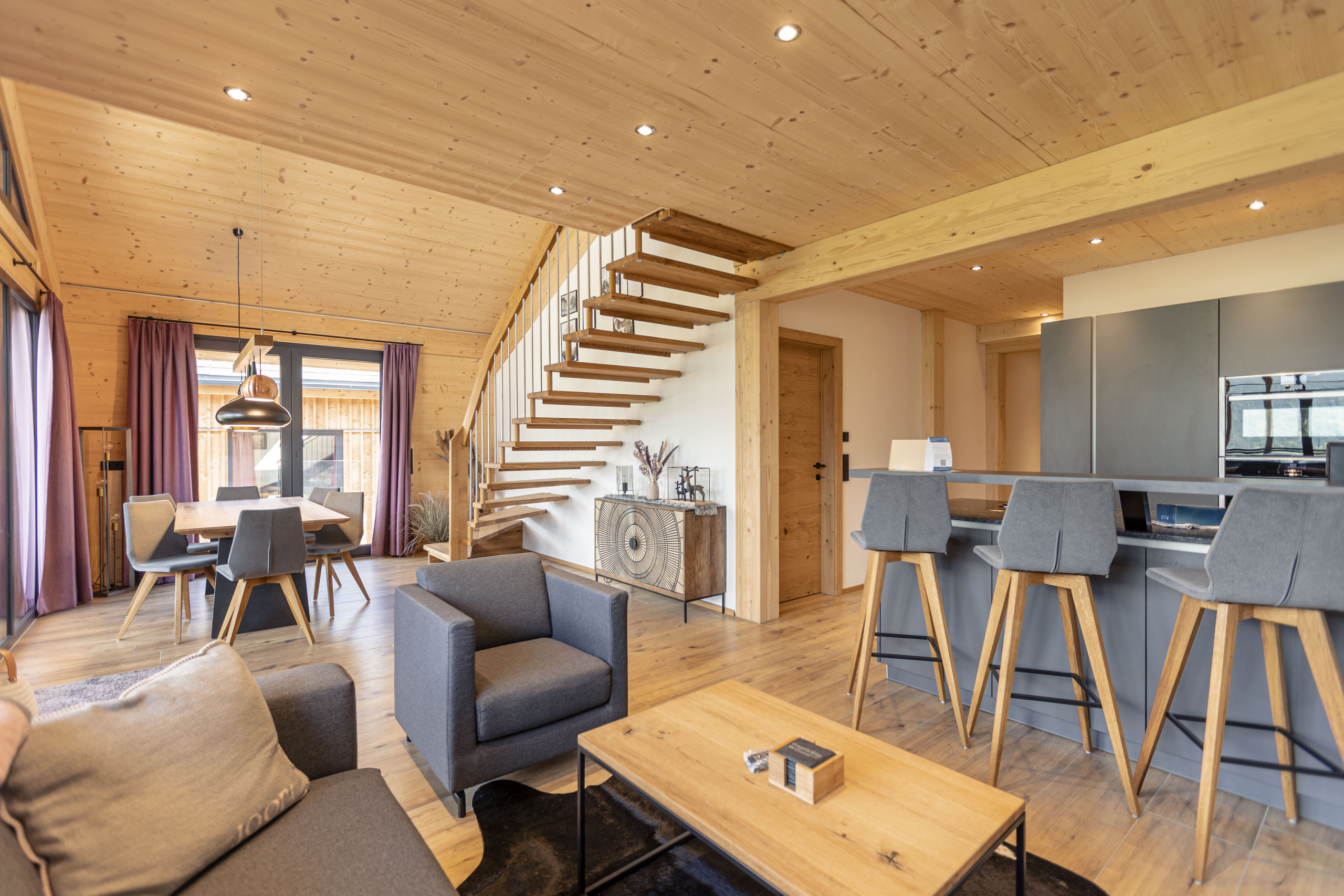  in Haus im Ennstal - Premium appartement met galerij, sauna & outdoor bad