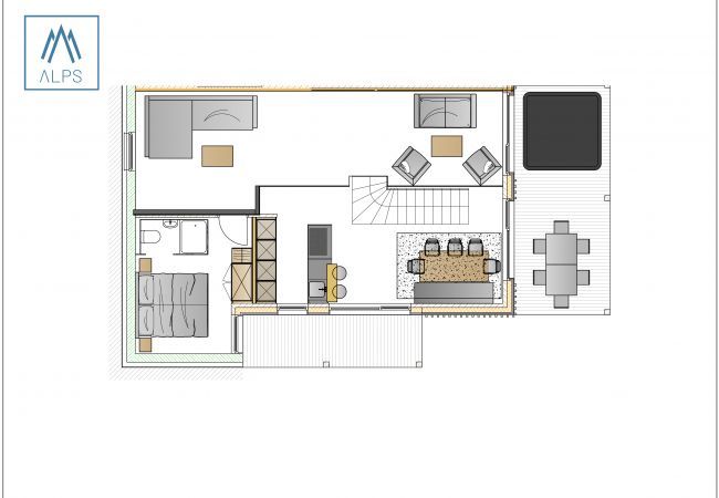 Appartement in Haus im Ennstal - Premium appartement met galerij, sauna & whirlpool Appartement in Haus im Ennstal - Premium appartement met galerij, sauna & whirlpool