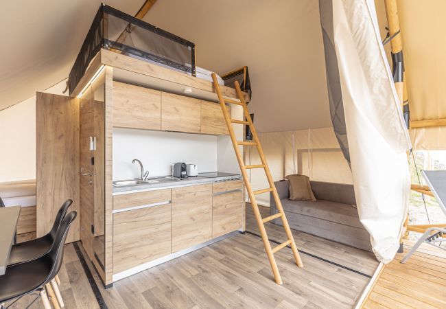 Chalet in Kötschach-Mauthen - Luxe tent Safari voor 4 personen Chalet in Kötschach-Mauthen - Luxe tent Safari voor 4 personen