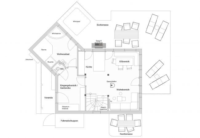 Huis in St. Georgen am Kreischberg - Chalet # 52 with 3 Bedrooms, sauna & whirlpool Huis in St. Georgen am Kreischberg - Chalet # 52 with 3 Bedrooms, sauna & whirlpool