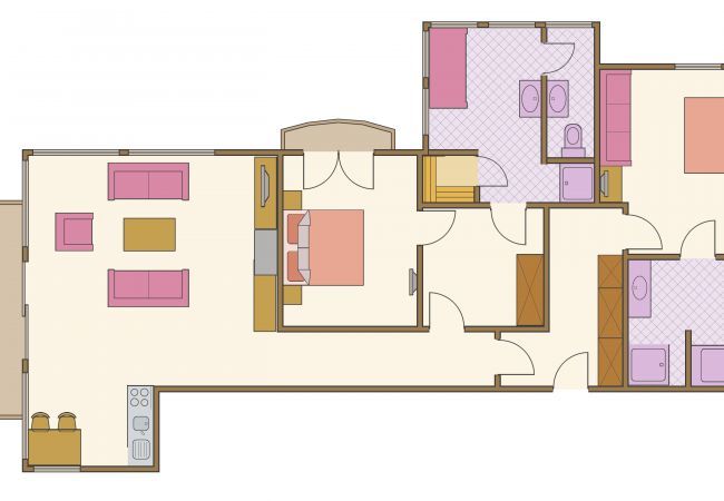Appartement in Reith bei Kitzbühel - Penthouse met 2 slaapkamers Appartement in Reith bei Kitzbühel - Penthouse met 2 slaapkamers