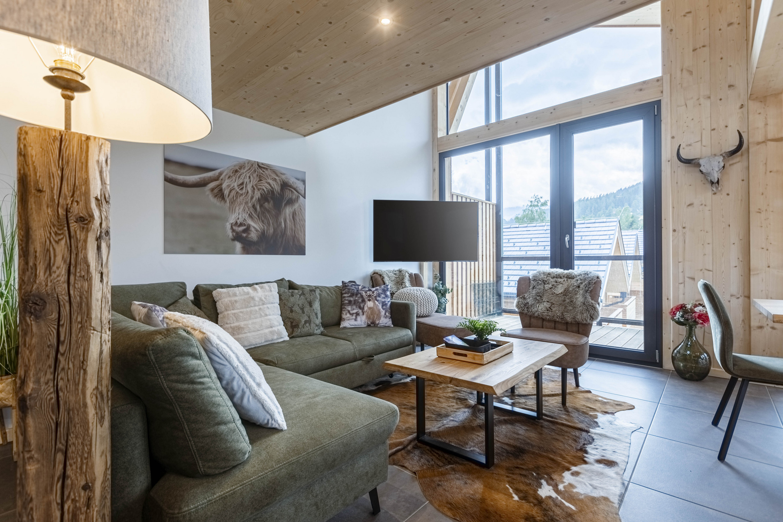  in St. Georgen am Kreischberg - Penthouse # 4b met sauna & outdoor bad 