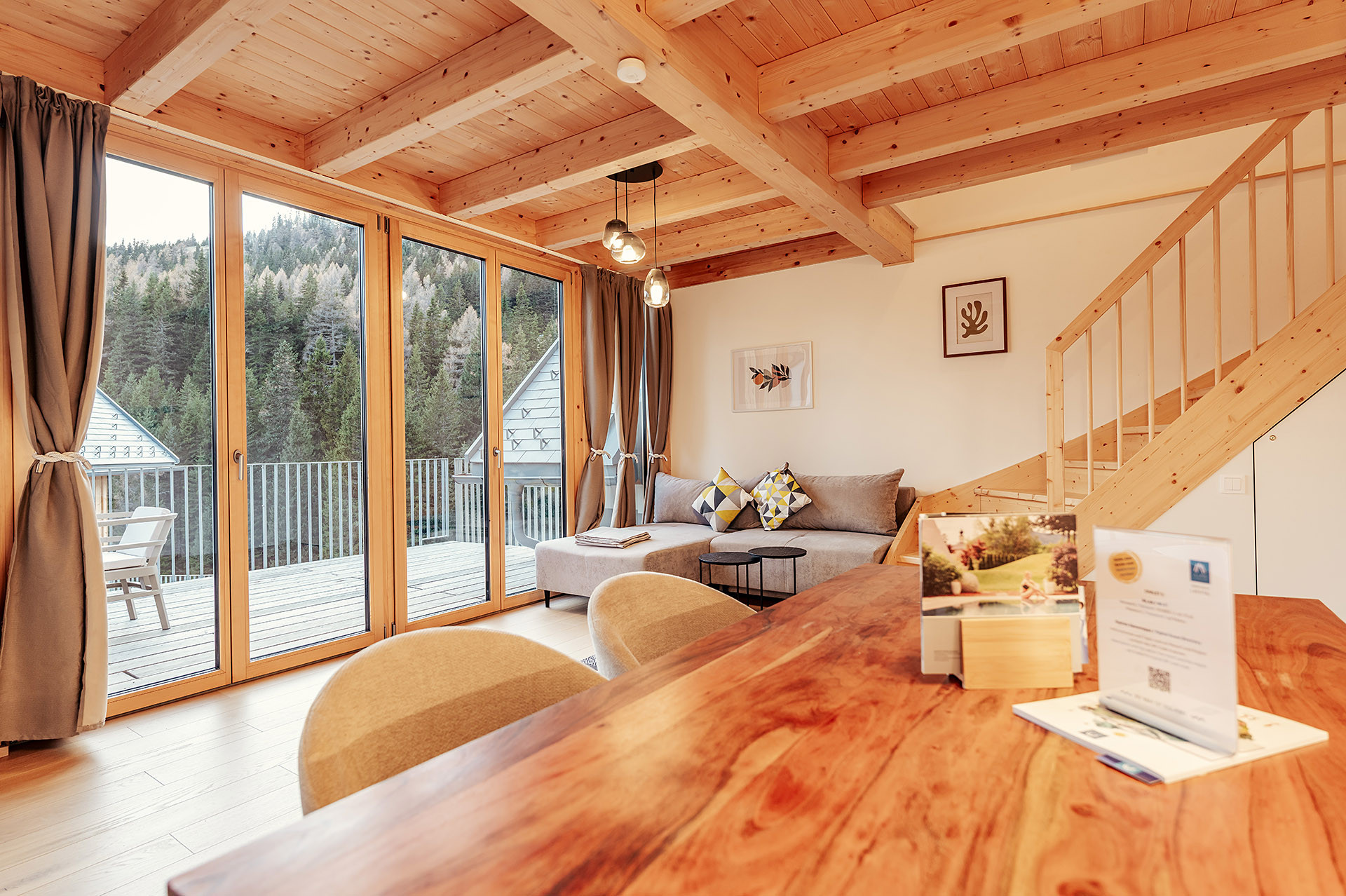 Villa in Niederwölz - Chalet #2 met 3 slaapkamers en sauna