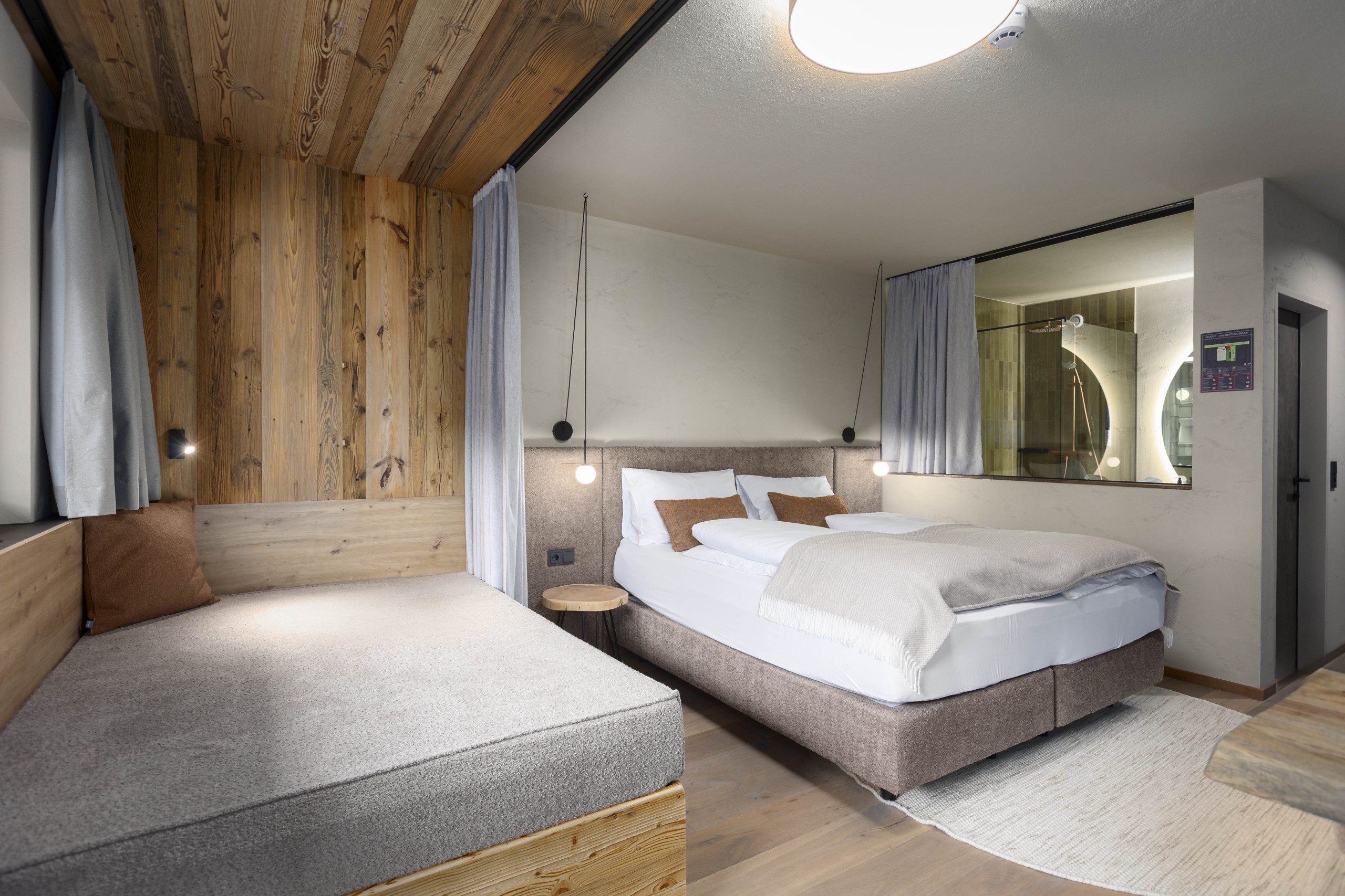  in Kaprun - Kamer met  tweepersoonsbed en slaapbank