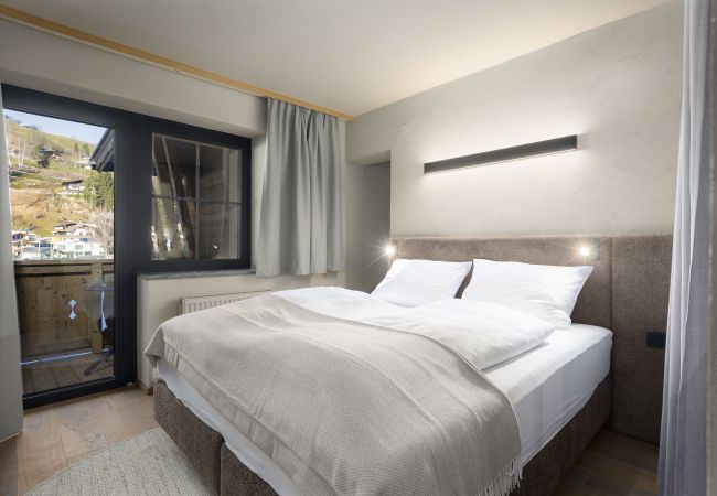 Aparthotel in Kaprun - Tweepersoonskamer met balkon