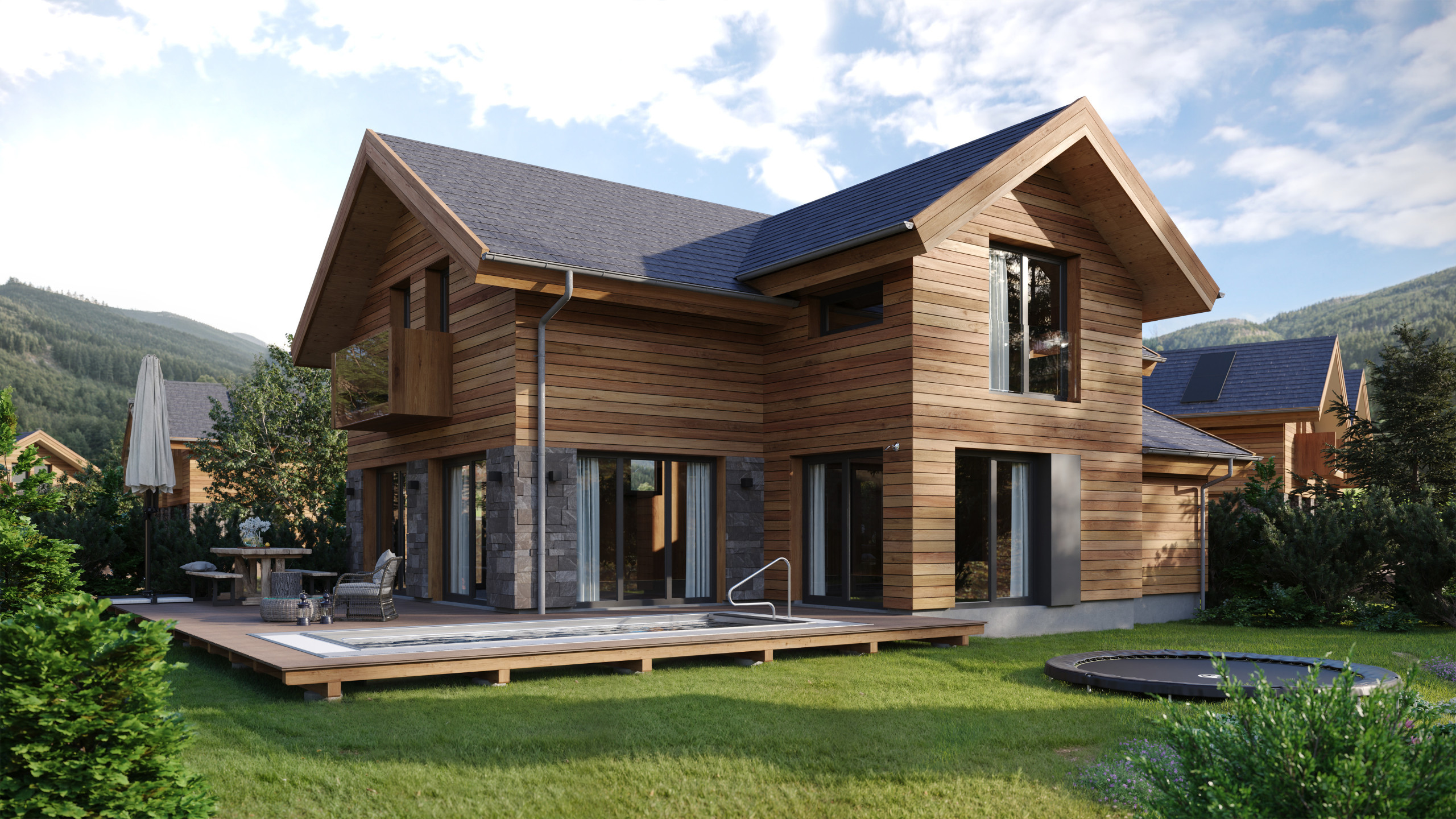 Villa in Murau - Premium chalet met 6 slaapkamers, sauna en pool