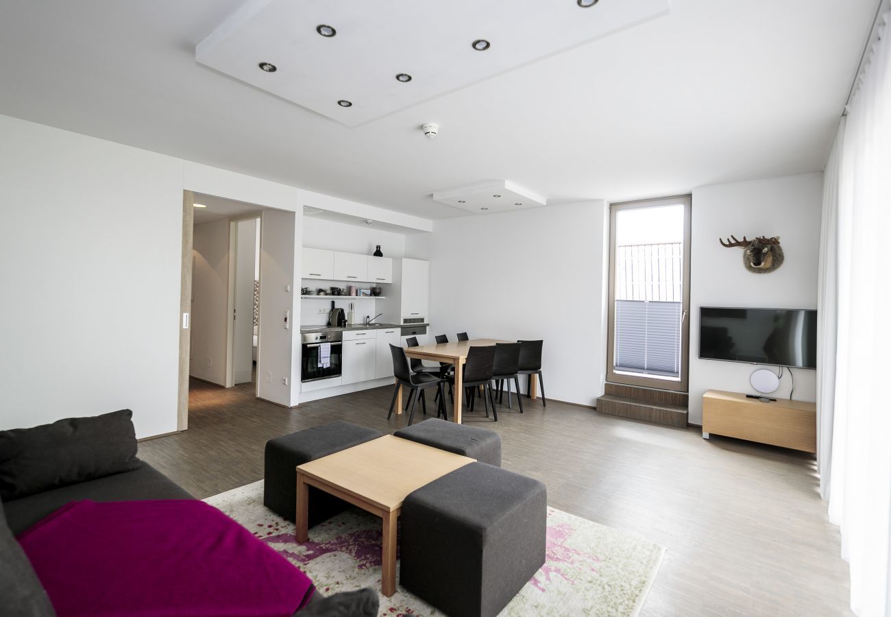 Appartement in Rohrmoos-Untertal - appartement met 2 slaapkamers, dakterras & wellnesscentrum Appartement in Rohrmoos-Untertal - appartement met 2 slaapkamers, dakterras & wellnesscentrum