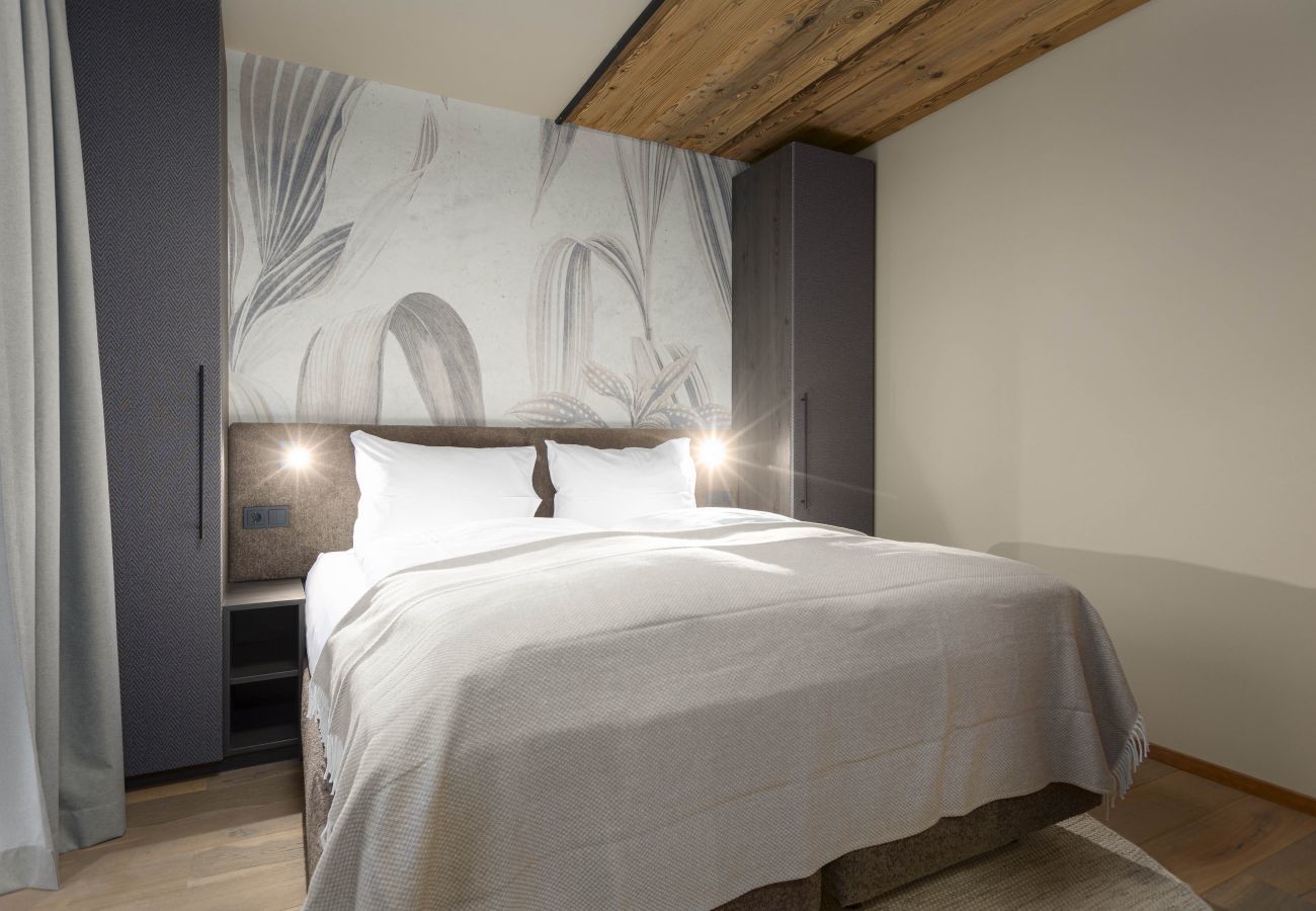 Appartement in Kaprun - Familieappartement met 1 slaapkamer voor 6 personen en sauna 