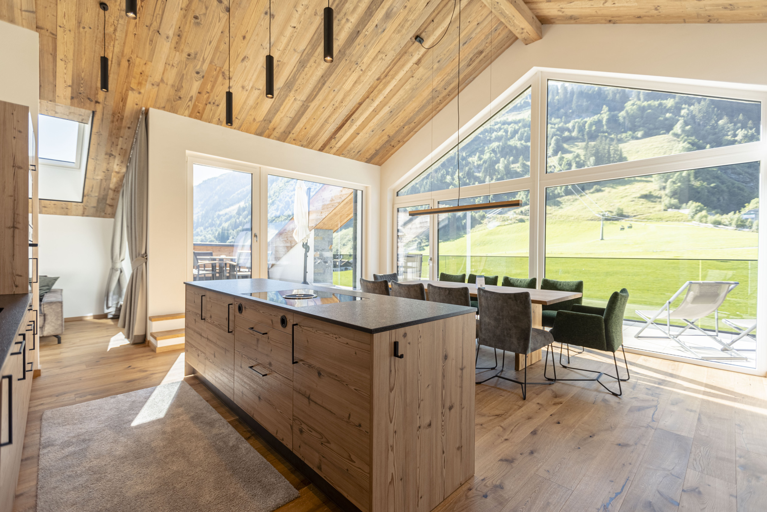  in Rauris - Penthouse mit 4 Schlafzimmern & Sauna 