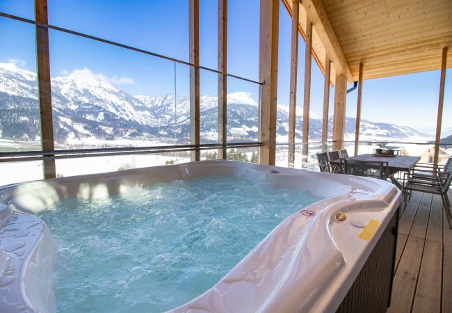 Ferienwohnung in Haus im Ennstal - Premium Ferienwohnung mit Galerie, Sauna & Whirlpool Ferienwohnung in Haus im Ennstal - Premium Ferienwohnung mit Galerie, Sauna & Whirlpool