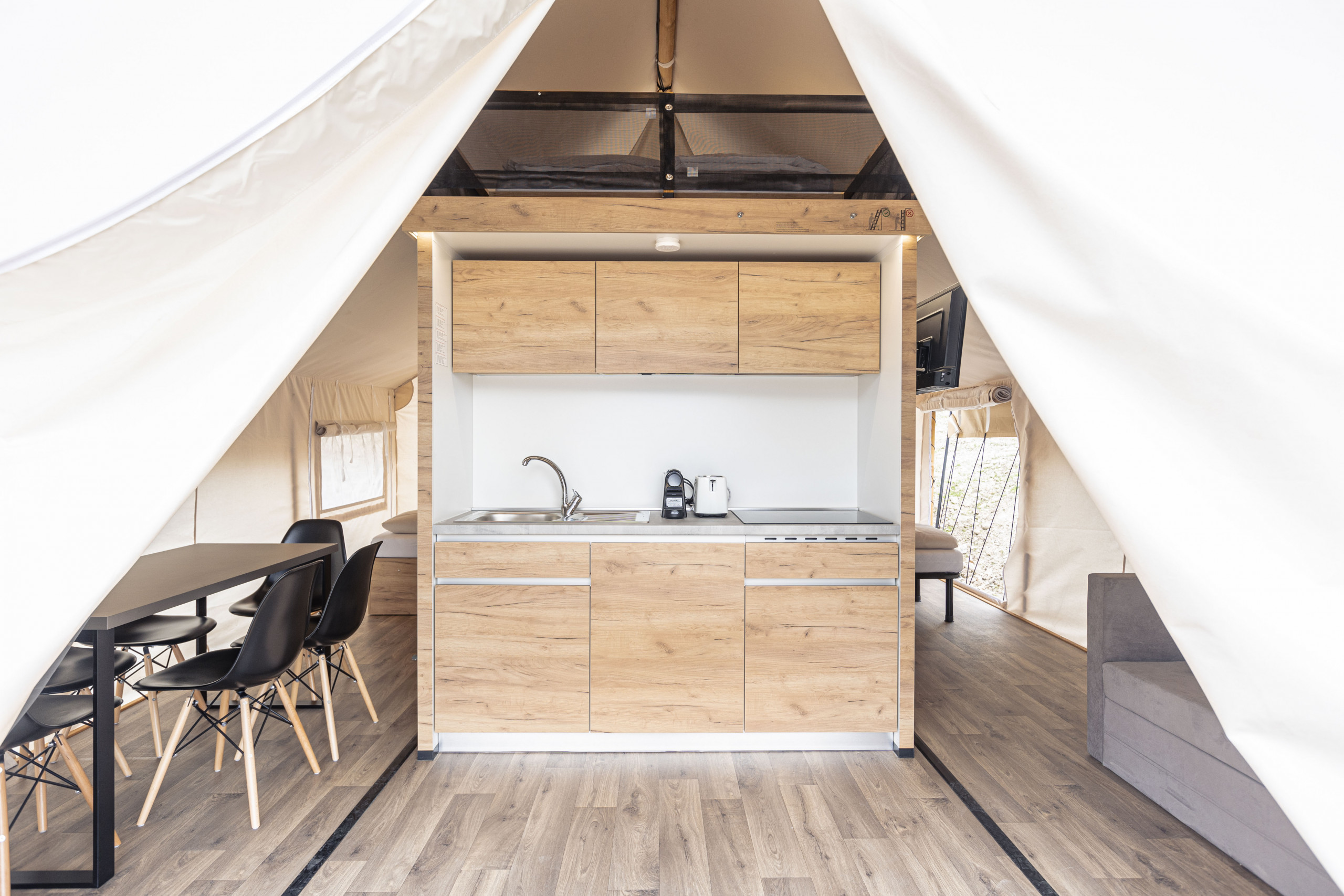  in Kötschach-Mauthen - Luxus Zelt Safari für 4 Personen