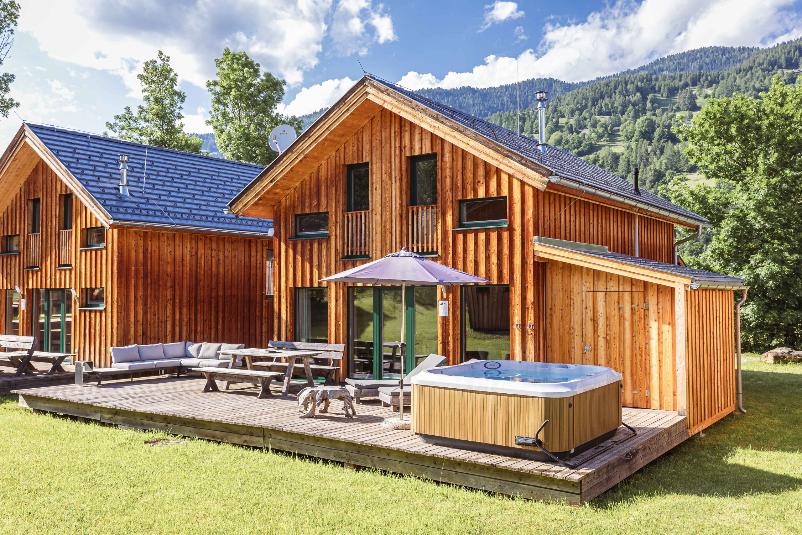  in St. Georgen am Kreischberg - Chalet # 62a mit 4 Schlafzimmer, IR-Sauna & Whirlpool