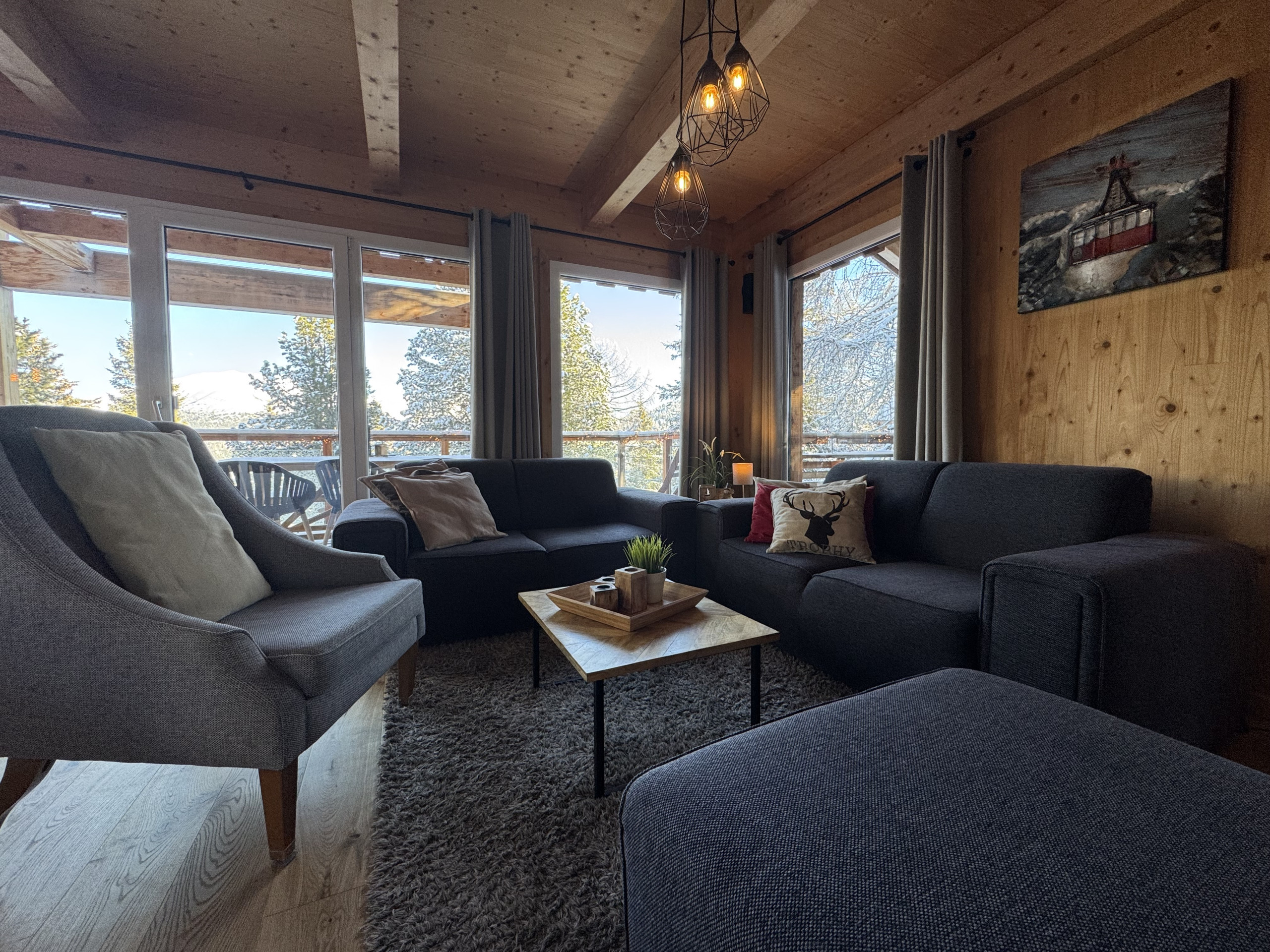 freistehendes Haus in Turrach - Ferienhaus # 11 mit finnischer Sauna und Whirlpool innen