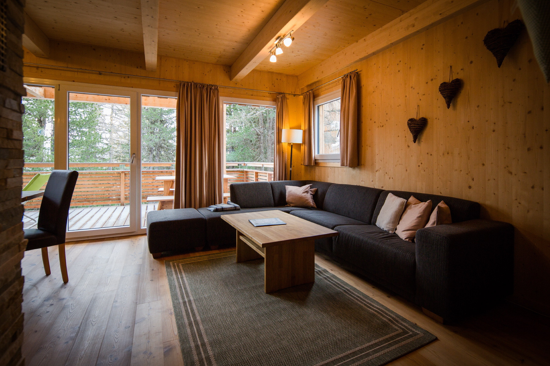  in Turrach - Ferienhaus # 22 mit Sauna und Whirlpool innen