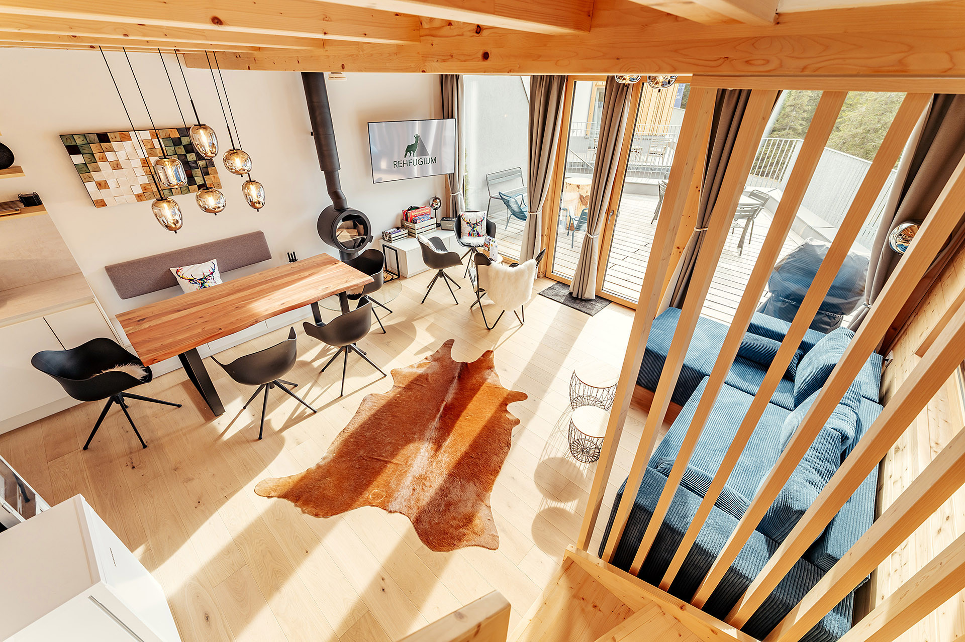freistehendes Haus in Niederwölz - Chalet #1 mit 2 Schlafzimmern, Sauna und Whirlpool