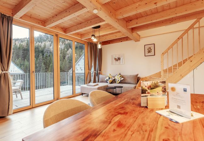 Chalet in Niederwölz - Chalet #2 mit 3 Schlafzimmern und Sauna