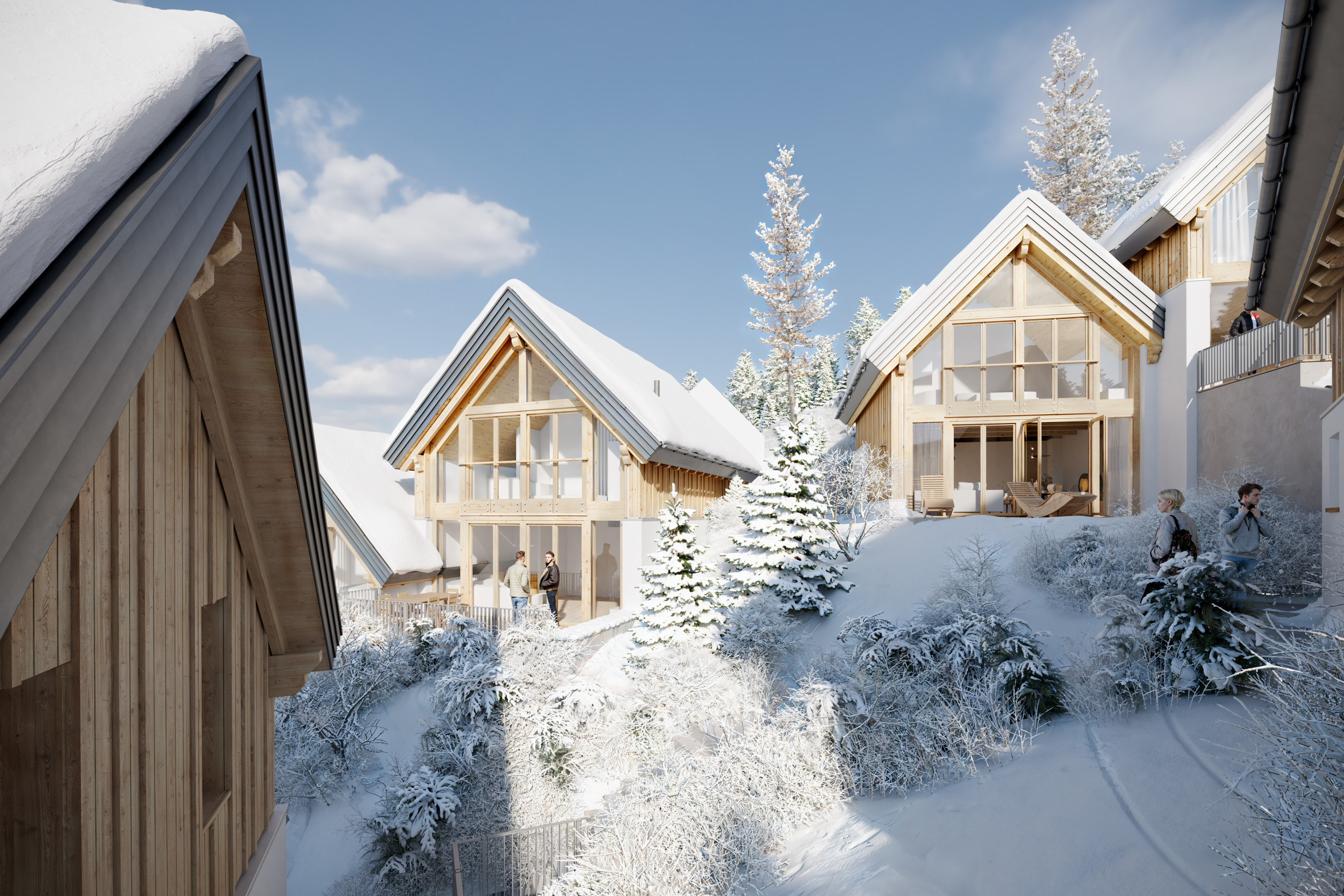  in Niederwölz - Chalet #8 für 2 Personen mit Sauna