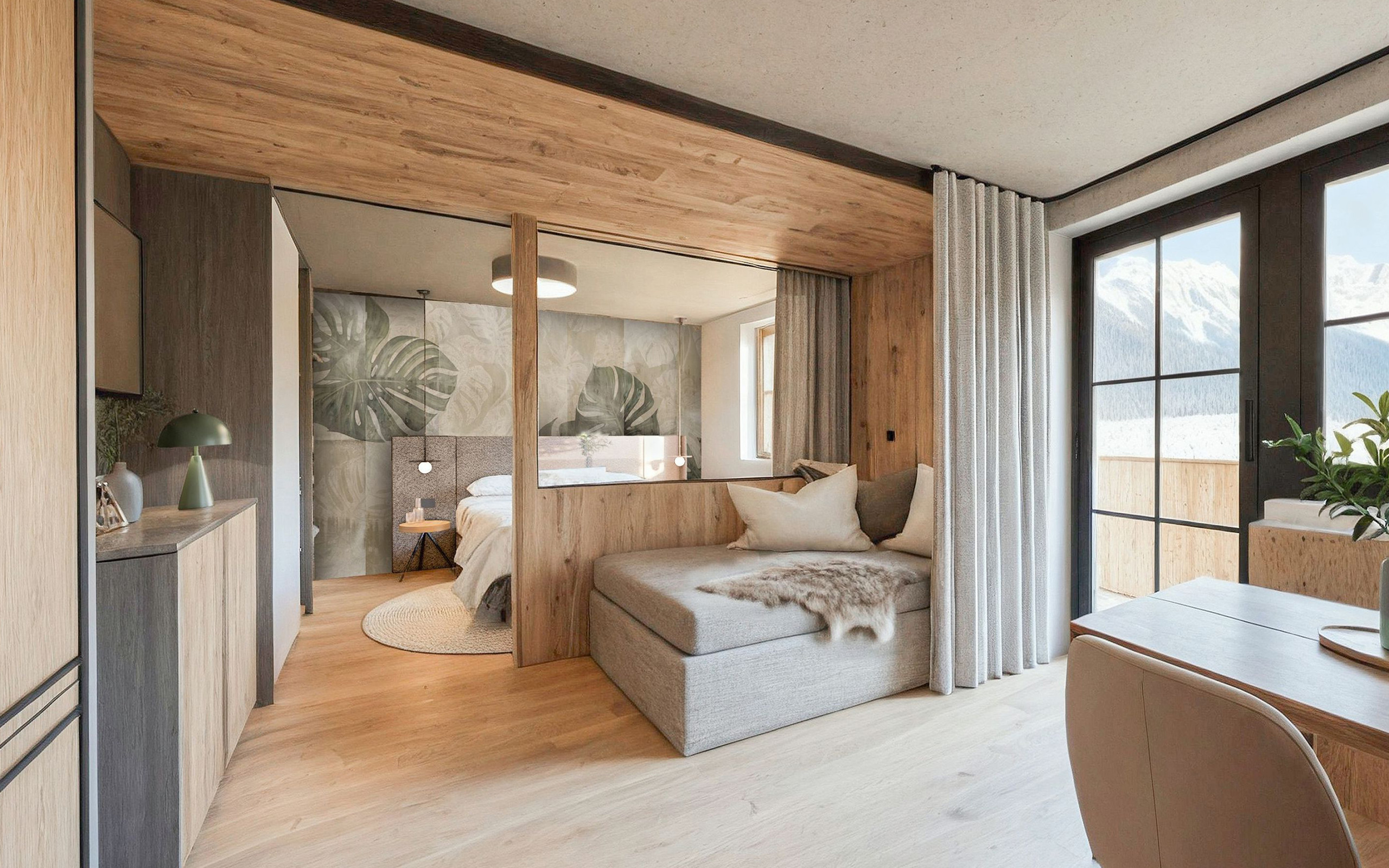  in Kaprun - Apartment mit 3 Schlafzimmer