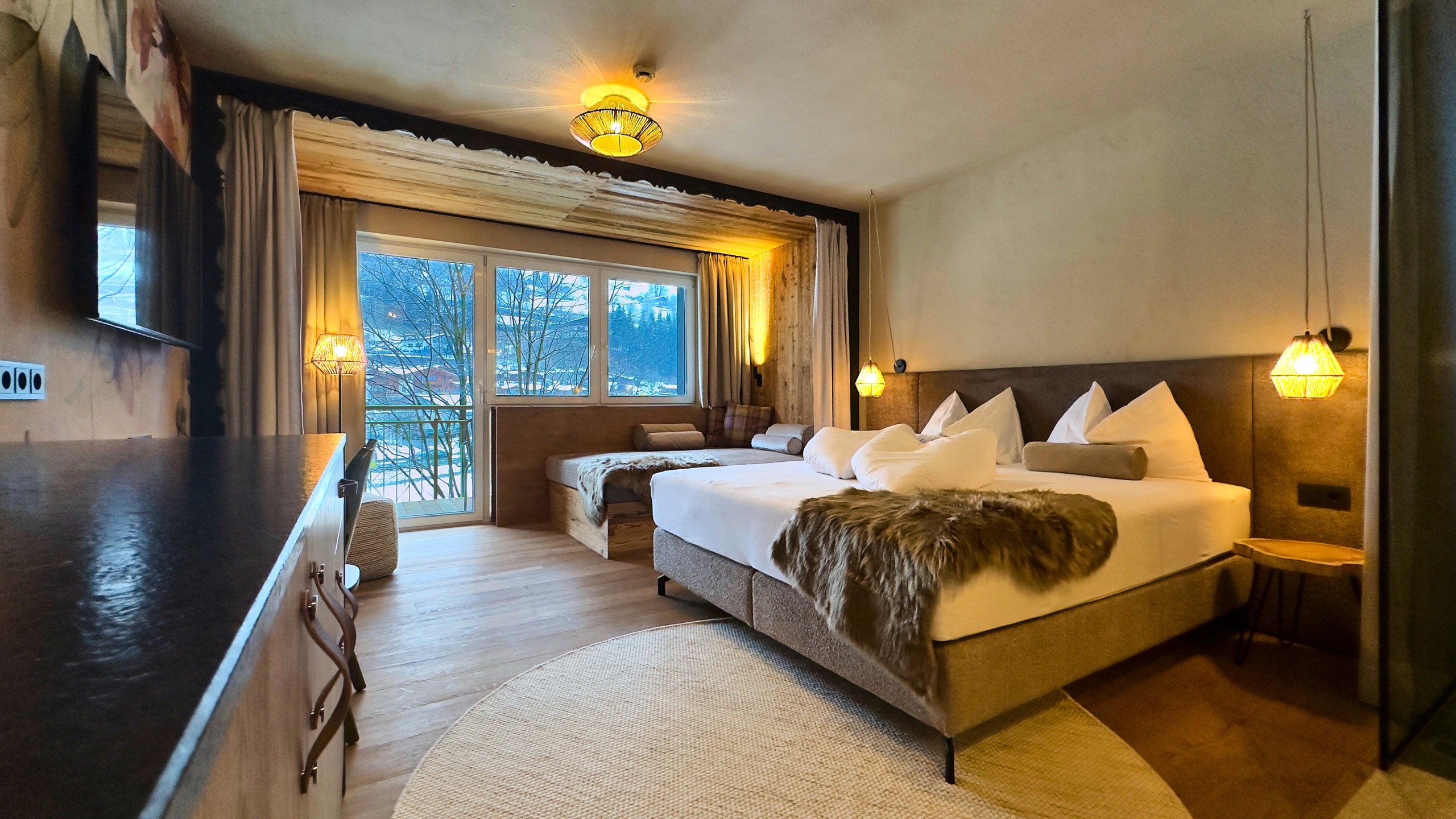  in Kaprun - Doppelzimmer mit Schlafsofa