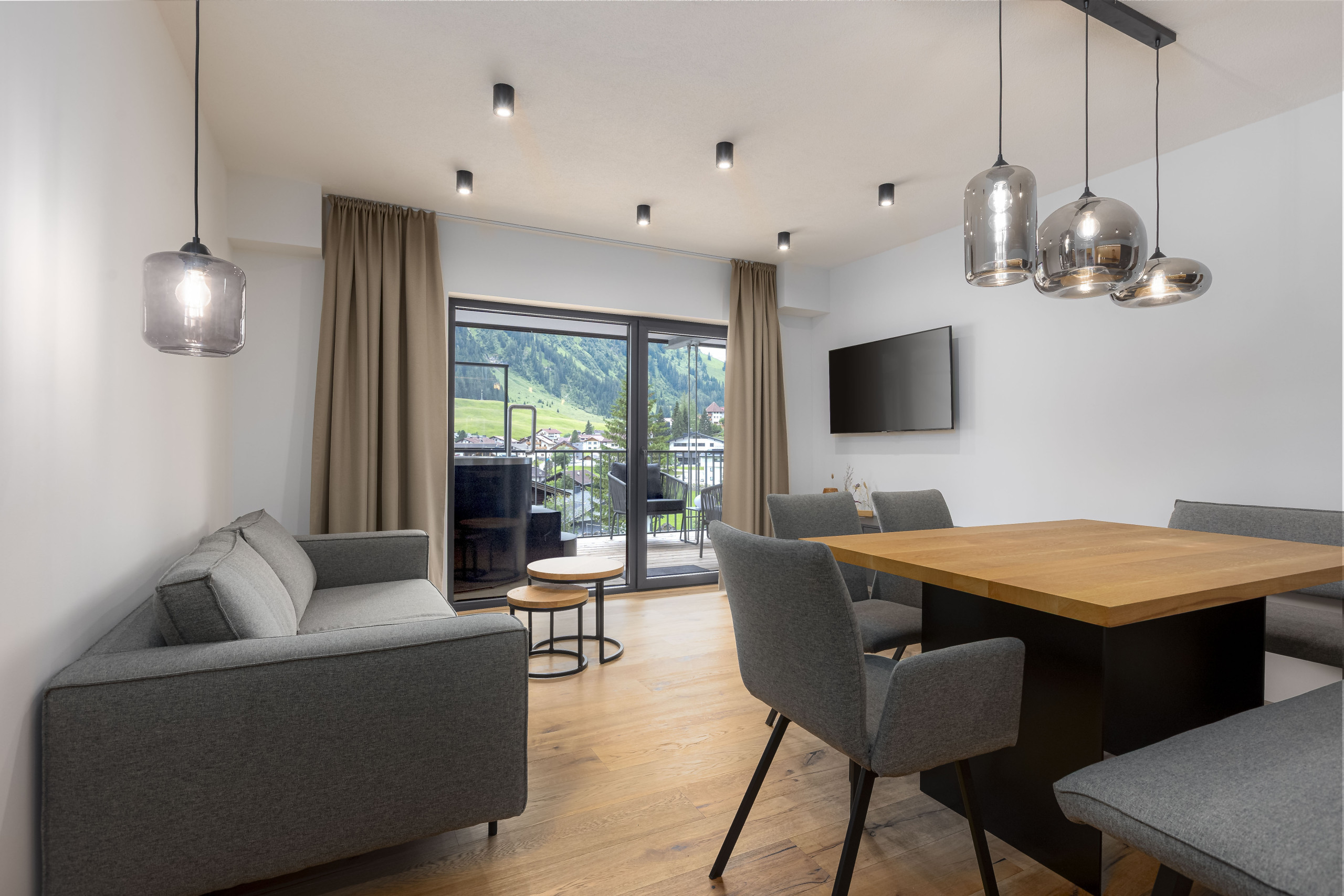 in Berwang - Ferienwohnung mit 2 Schlafzimmern für bis zu 5 Personen mit Sauna und Hot Tub
