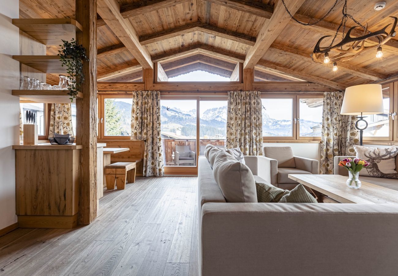 Ferienwohnung in Reith bei Kitzbühel - Penthouse mit 2 Schlafzimmern