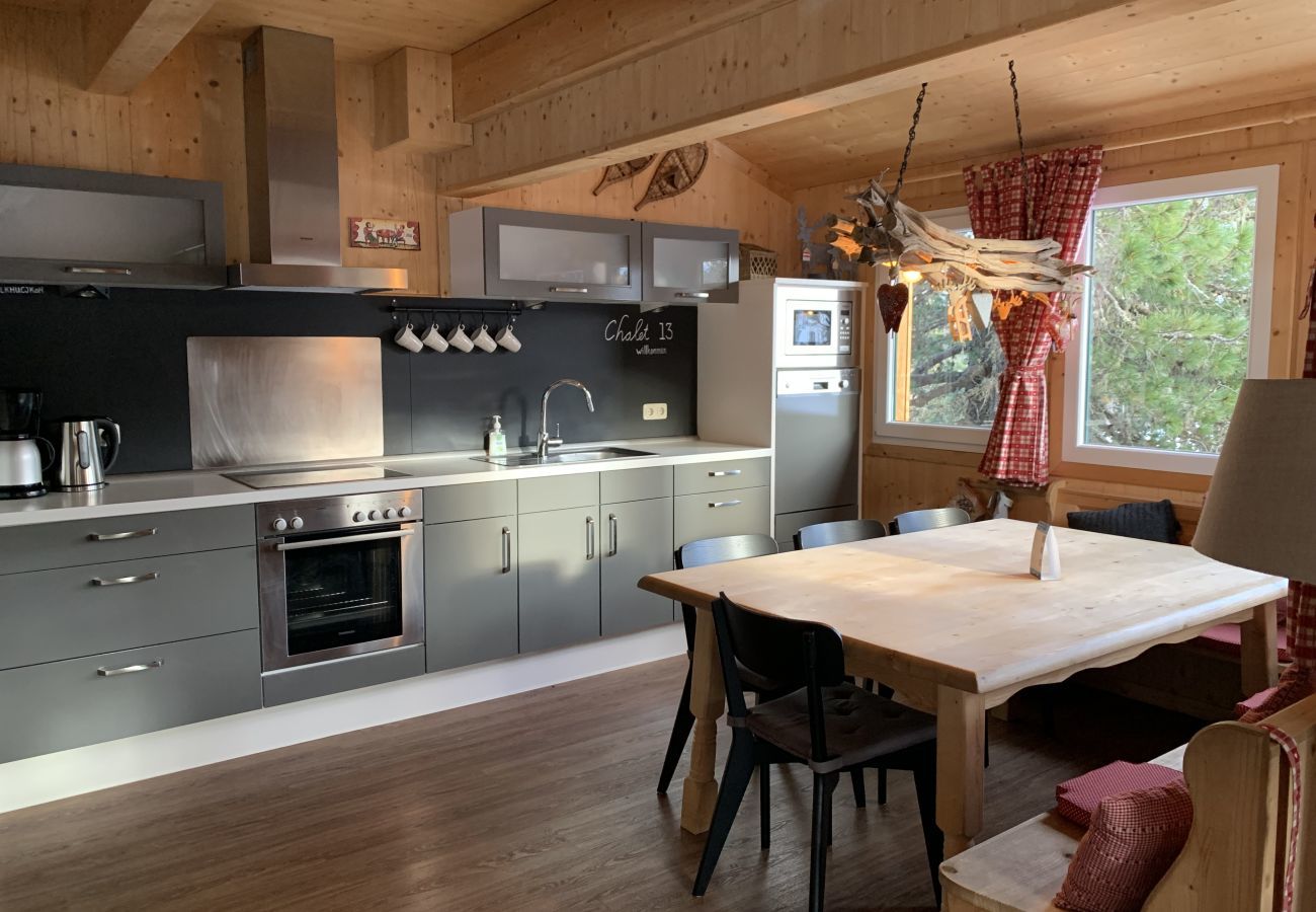 Chalet in Turrach - Ferienhaus # 13 mit IR-Sauna und Whirlpool innen