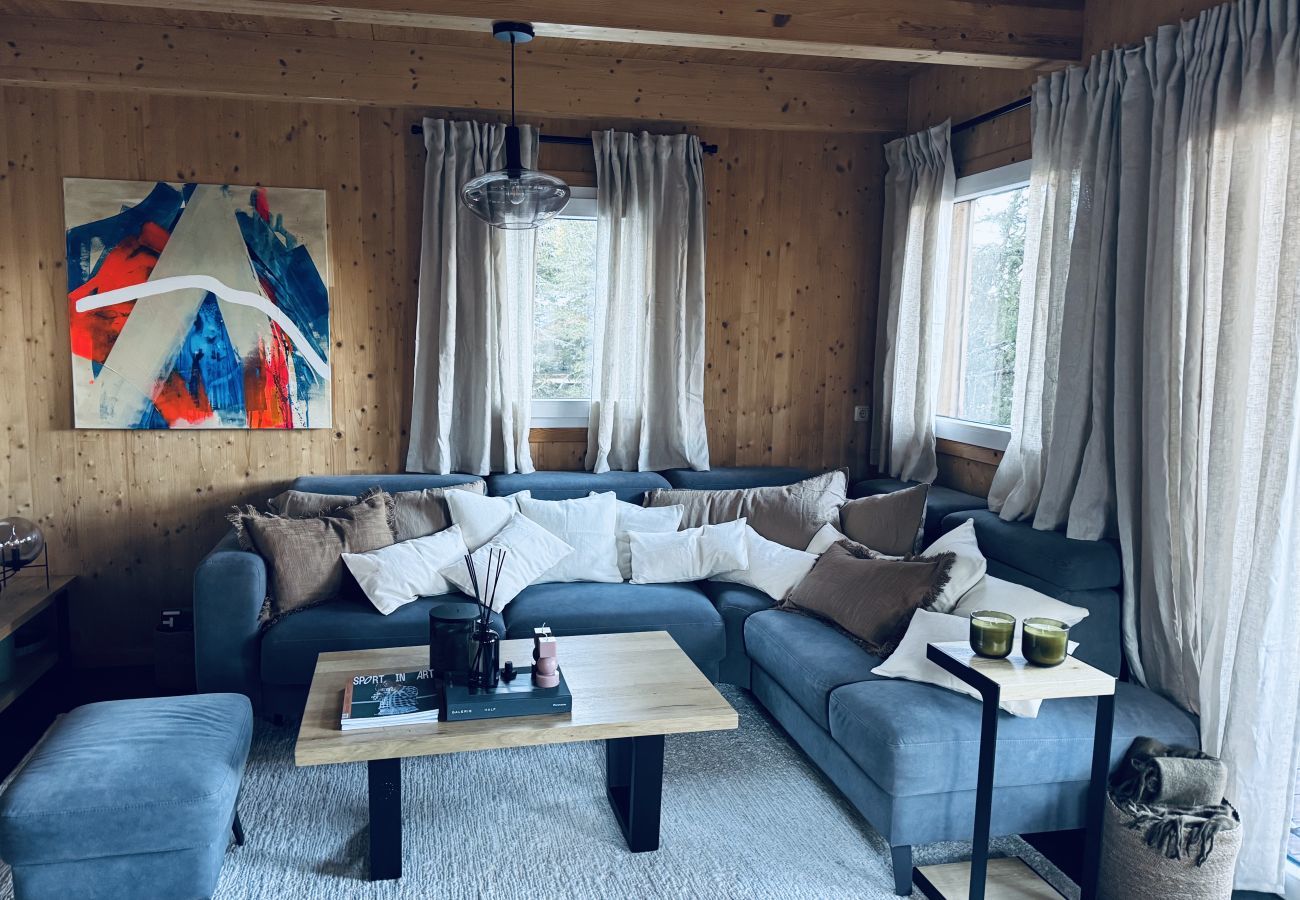 Chalet in Turrach - Ferienhaus # 45 mit IR-Sauna und Whirlpool innen