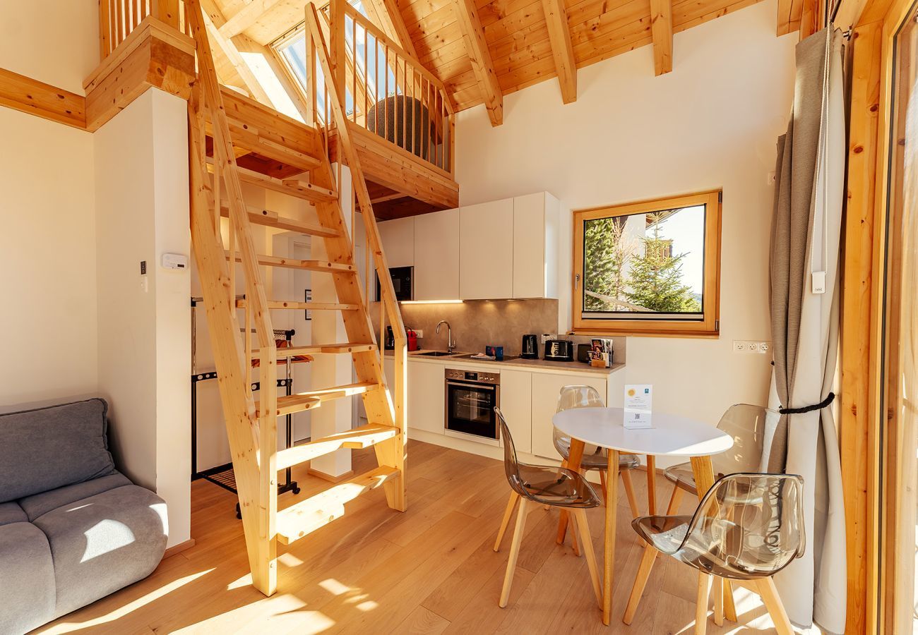 Chalet in Niederwölz - Chalet #6 für 2 Personen mit Sauna