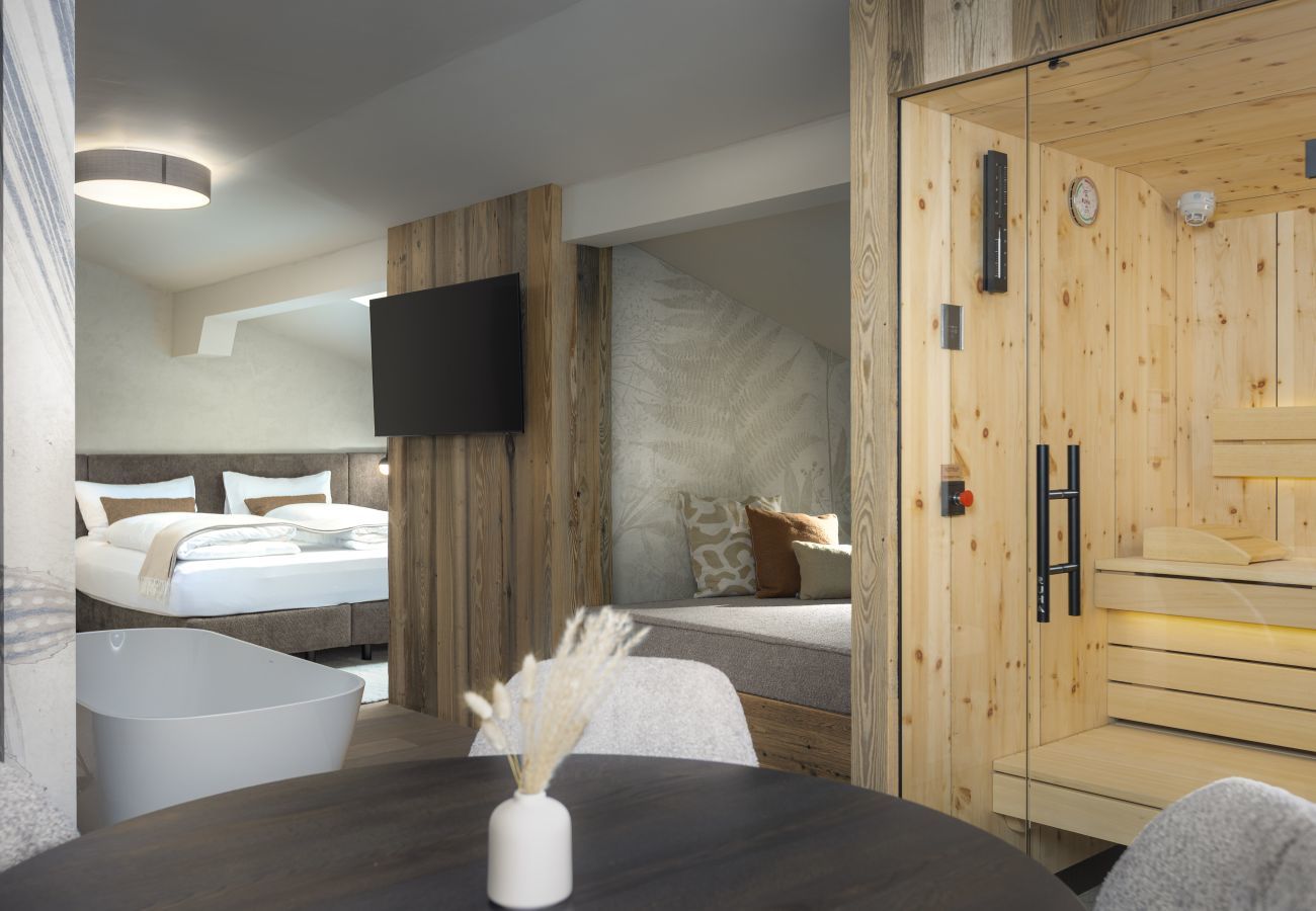 Aparthotel in Kaprun - Junior Suite für bis zu 4 Personen mit Sauna