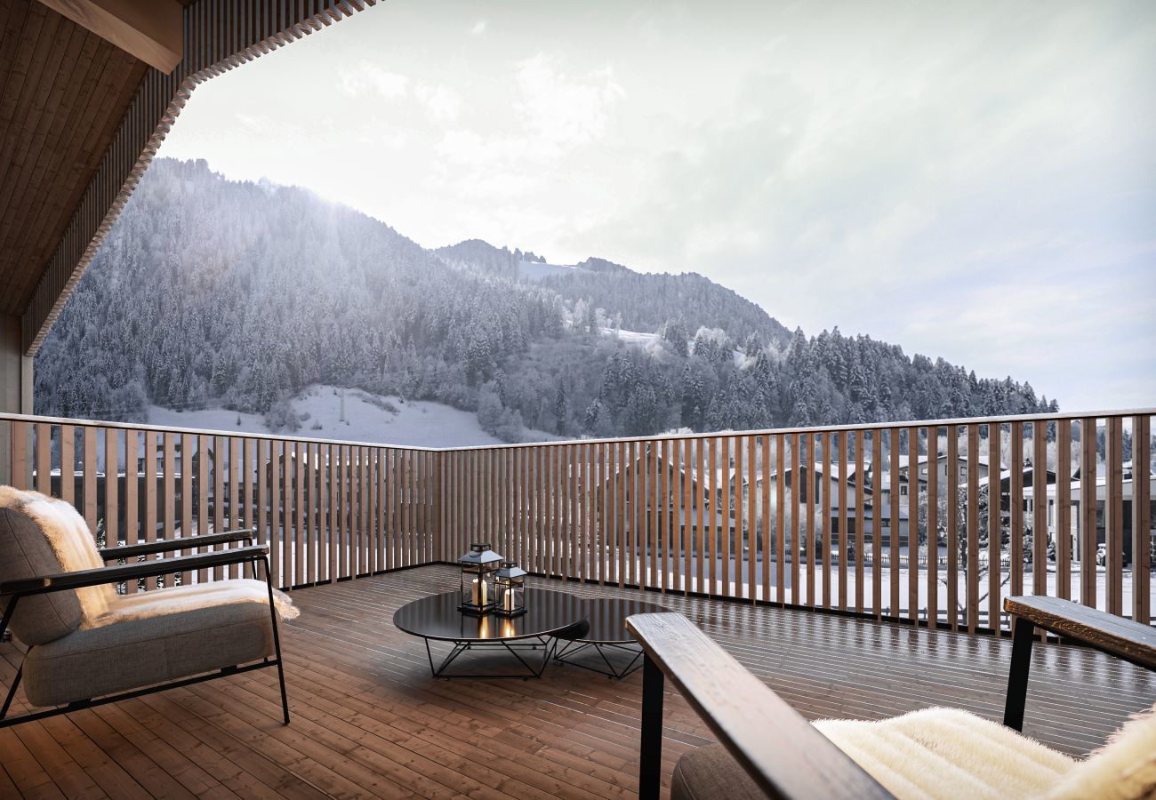 Ferienwohnung in Söll - Superior Penthouse # C11 mit 4 Schlafzimmern und Sauna 