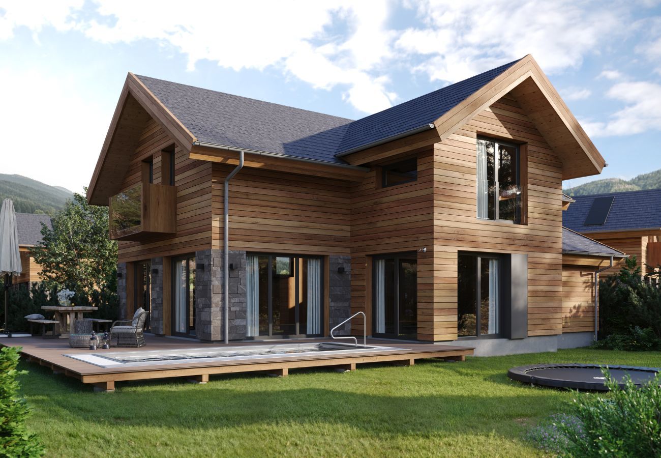 Chalet in Murau - Premium Chalet mit 6 Schlafzimmern, Sauna & Pool